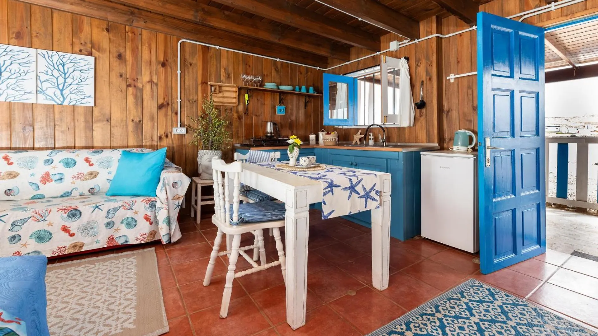 Apartamento Cabin In Front Of Idyllic Majanicho Beach